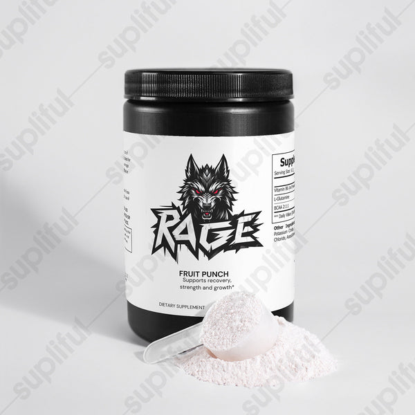 Rage Hound BCAA Shock Powder (Fruit Punch)